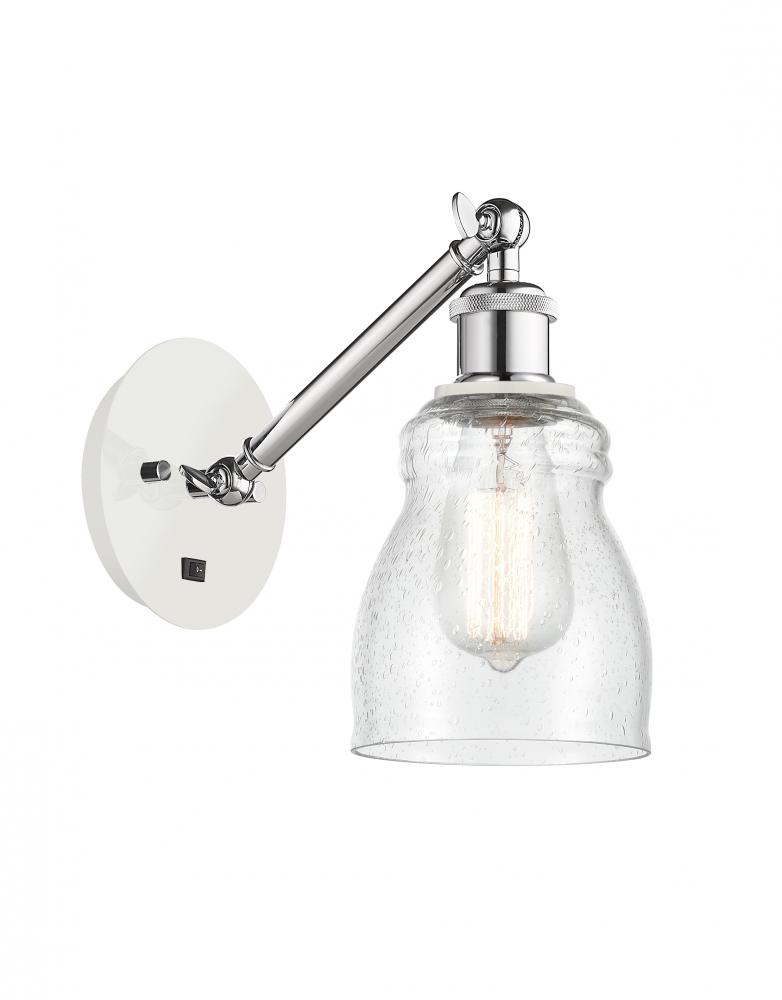 Ellery - 1 Light - 5 inch - White Polished Chrome - Adjustable Sconce