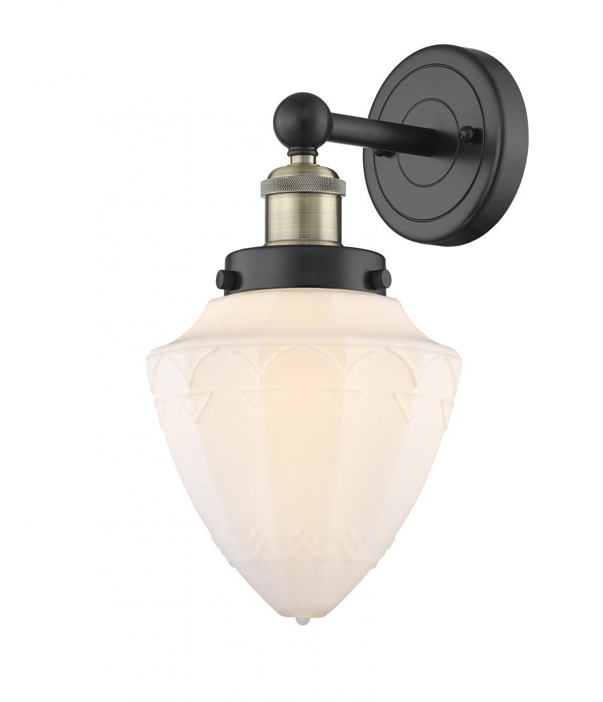 Bullet - 1 Light - 6 inch - Black Antique Brass - Sconce