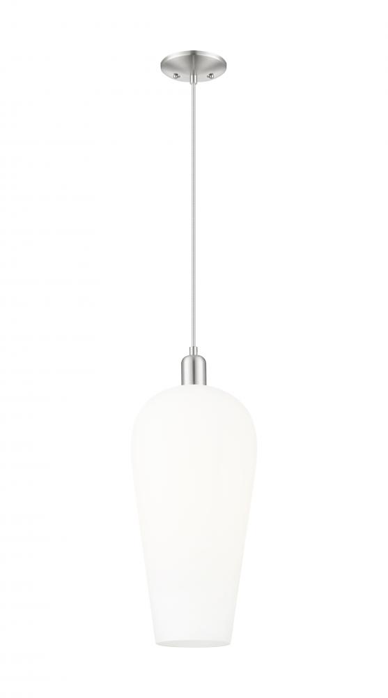 Chelsea - 1 Light - 6 inch - Brushed Satin Nickel - Cord hung - Mini Pendant
