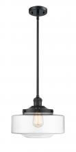 Innovations Lighting 201S-BK-G692-12 - Bridgeton - 1 Light - 12 inch - Matte Black - Stem Hung - Mini Pendant