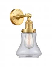 Innovations Lighting 203-SG-G194-LED - Bellmont - 1 Light - 7 inch - Satin Gold - Adjustable Sconce