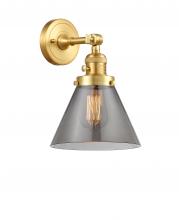 Innovations Lighting 203SW-SG-G43 - Cone - 1 Light - 8 inch - Satin Gold - Adjustable Sconce