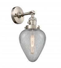 Innovations Lighting 203SW-SN-G165-LED - Geneseo - 1 Light - 7 inch - Brushed Satin Nickel - Adjustable Sconce