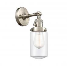 Innovations Lighting 203SW-SN-G312-LED - Dover - 1 Light - 5 inch - Brushed Satin Nickel - Adjustable Sconce