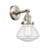 Innovations Lighting 203SW-SN-G324-LED - Olean - 1 Light - 7 inch - Brushed Satin Nickel - Adjustable Sconce