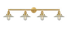 Innovations Lighting 215-SG-G2-LED - Halophane - 4 Light - 45 inch - Satin Gold - Adjustable Bath Vanity Light