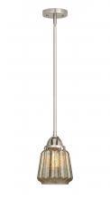 Innovations Lighting 288-1S-SN-G146 - Chatham - 1 Light - 7 inch - Brushed Satin Nickel - Cord hung - Mini Pendant
