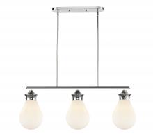 Innovations Lighting 414-3I-PC-G4141-8-LED - Genesis - 3 Light - 39 inch - Polished Chrome - Cord hung - Island Light