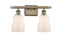 Innovations Lighting 516-2W-AB-G391 - Ellery - 2 Light - 15 inch - Antique Brass - Bath Vanity Light