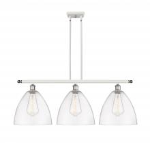 Innovations Lighting 516-3I-WPC-GBD-122-LED - Bristol - 3 Light - 39 inch - White Polished Chrome - Cord hung - Island Light