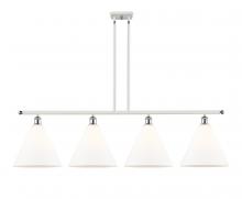 Innovations Lighting 516-4I-WPC-GBC-121-LED - Berkshire - 4 Light - 50 inch - White Polished Chrome - Cord hung - Island Light