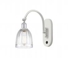 Innovations Lighting 518-1W-WPC-G442-LED - Brookfield - 1 Light - 6 inch - White Polished Chrome - Adjustable Swing Arm