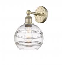 Innovations Lighting 616-1W-AB-G556-8CL - Rochester - 1 Light - 8 inch - Antique Brass - Sconce