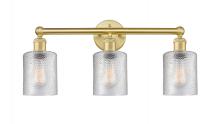 Innovations Lighting 616-3W-SG-G112 - Cobbleskill - 3 Light - 23 inch - Satin Gold - Bath Vanity Light