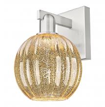 Innovations Lighting 716-1W-SN-G458-7ME - Preston Globe - 1 Light - 6 inch - Brushed Satin Nickel - Sconce