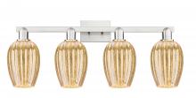 Innovations Lighting 716-4W-SN-G457-6ME - Preston - 4 Light - 36 inch - Brushed Satin Nickel - Bath Vanity Light