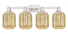 Innovations Lighting 716-4W-SN-G460-7ME - Preston - 4 Light - 36 inch - Brushed Satin Nickel - Bath Vanity Light