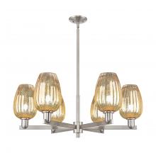 Innovations Lighting 716-6CR-SN-G457-6ME - Preston - 6 Light - 24 inch - Satin Nickel - Chandelier