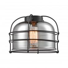Innovations Lighting G73-CE - Bell Cage 9" Diameter Wire Cage - Plated Smoke Shade