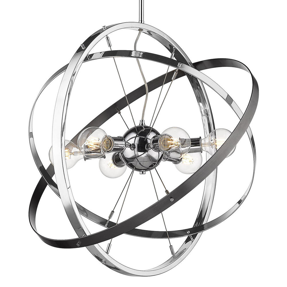 Atom 6 Light Chandelier