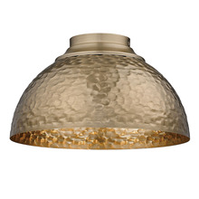 Golden 6950-FM MBS - 3 Light Flush Mount