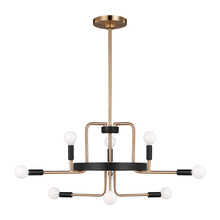 Generation-Seagull 3000909-848 - Royce Nine Light Chandelier