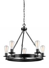 Generation-Seagull 3110205-846 - Ravenwood Manor Five Light Chandelier