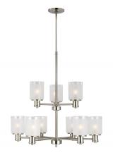 Generation-Seagull 3139809-962 - Nine Light Chandelier