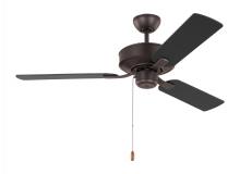 Generation-Seagull 3LD48BZ - Linden 48'' traditional indoor bronze ceiling fan with reversible motor