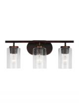 Generation-Seagull 41172EN7-710 - Three Light Wall / Bath