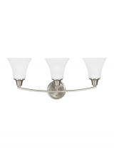 Generation-Seagull 4413203-962 - Three Light Wall / Bath