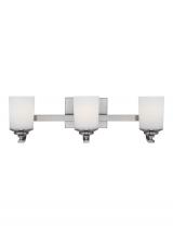 Generation-Seagull 4430703EN3-962 - Three Light Wall / Bath