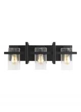 Generation-Seagull 4441503-112 - Mitte Three Light Wall / Bath