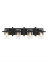 Generation-Seagull 4441504-112 - Mitte Four Light Wall / Bath