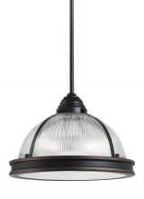 Generation-Seagull 65061-715 - Pratt Street Prismatic Two Light Pendant