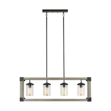 Generation-Seagull 6613304-803 - Dunning Four Light Island Pendant