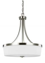 Generation-Seagull 6639103-962 - Hettinger Three Light Pendant