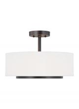 Generation-Seagull 7728002-710 - Two Light Semi-Flush Convertible Pendant