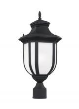 Generation-Seagull 8236301-12 - Childress One Light Outdoor Post Lantern