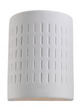 Generation-Seagull 83046-714 - Paintable Ceramic Sconces transitional 1-light outdoor exterior Dark Sky compliant wall lantern scon
