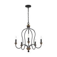 Generation-Seagull F2998EN/5DWZ/WO - Hartsville Five Light Chandelier