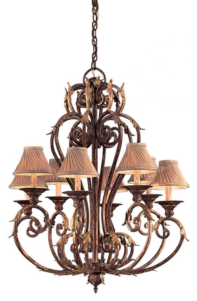 ZARAGOZA - 8 LIGHT CHANDELIER
