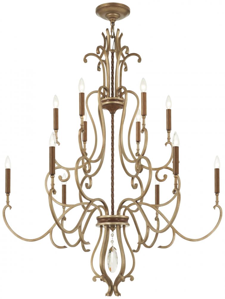 Minka Metropolitan Magnolia Manor Chandelier