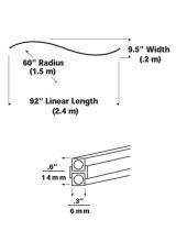 Visual Comfort & Co. 700MOBHSC60S - Pre-Bent S Curve MonoRail