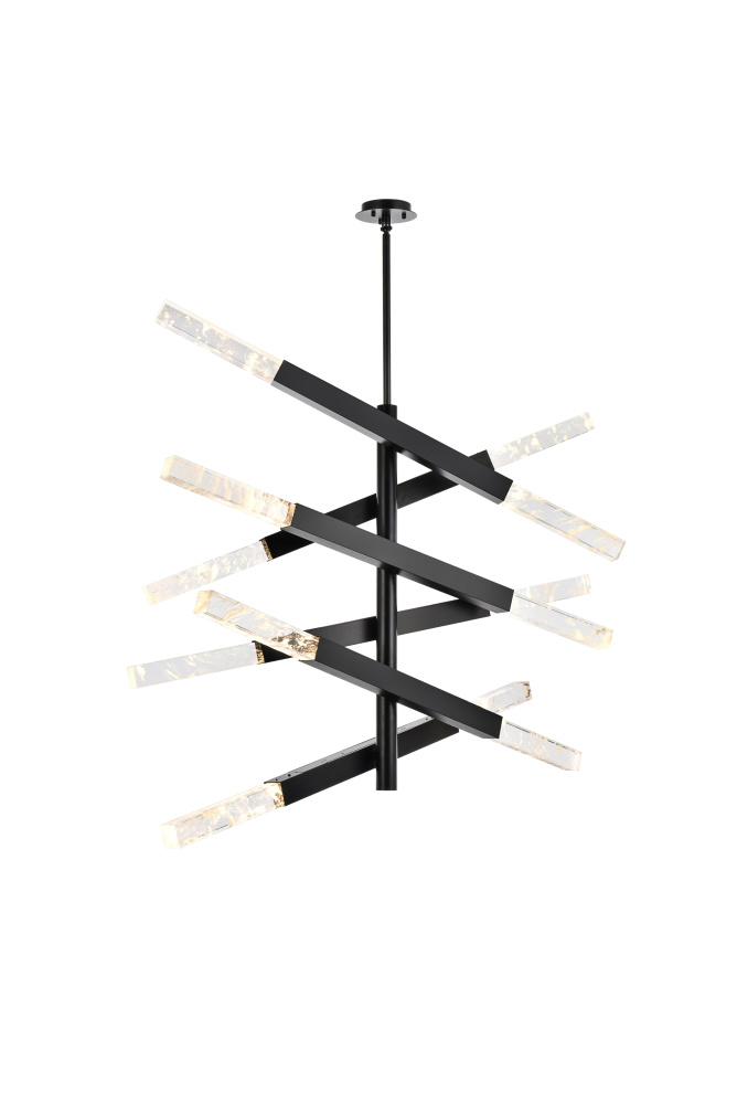 Ari 6-Bar Pendant in Black