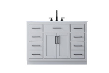 Elegant VF29748GR - Alden 48 inch Single Bathroom Vanity in Grey