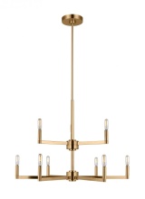 Generation-Designer 3164209EN-848 - Fullton Nine Light Chandelier
