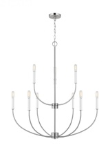 Generation-Designer 3167109EN-962 - Greenwich Nine Light Chandelier