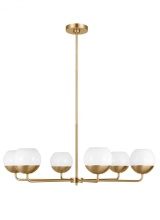Generation-Designer 3168106EN3-848 - Alvin Six Light Chandelier