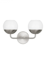 Generation-Designer 4468102-962 - Alvin Two Light Wall / Bath